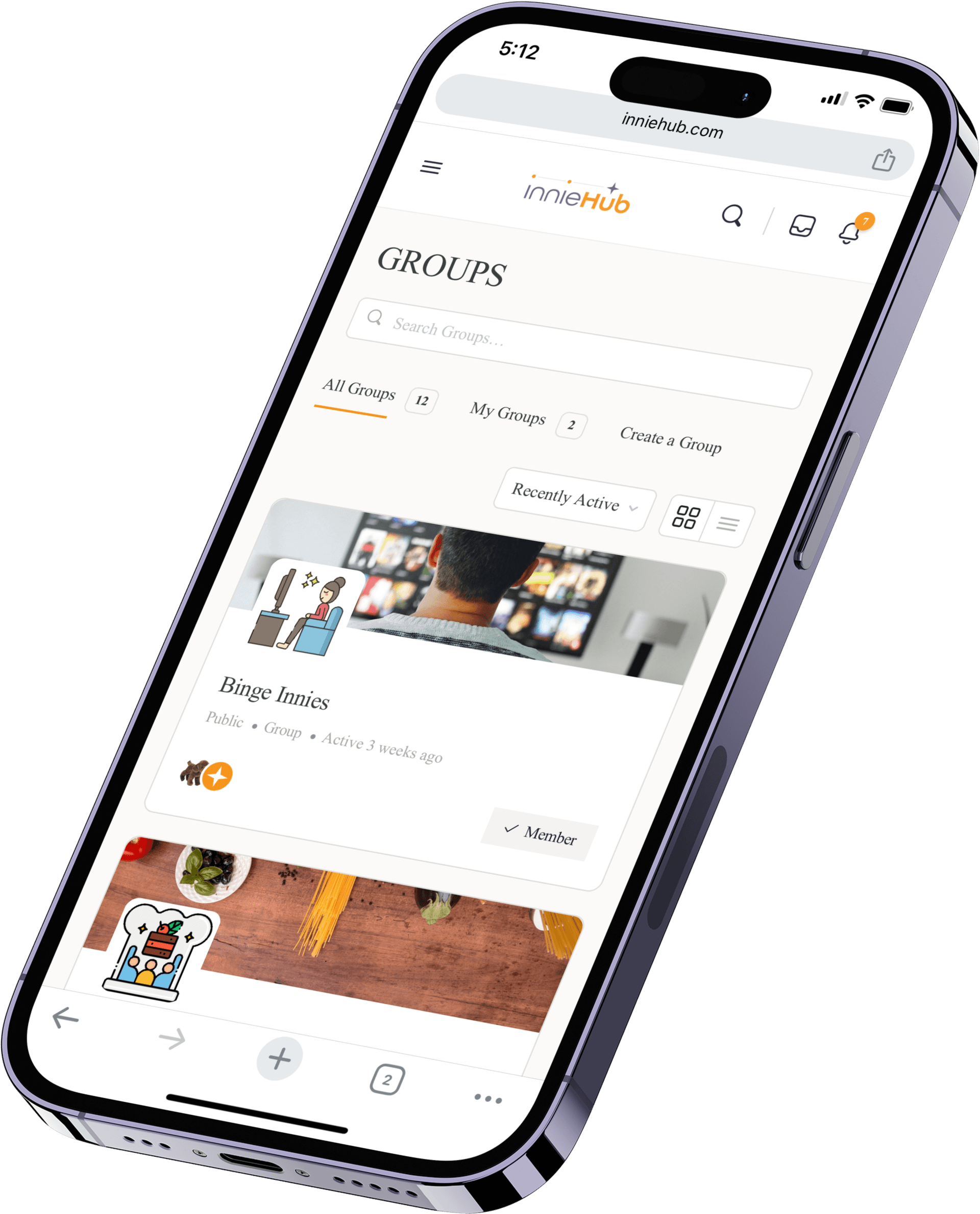 InnieHub — Groups