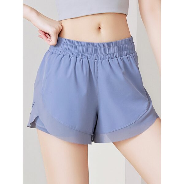 Mesh Shorts, Sports And Fitness Shorts With Built-in Pockets, Yoga Shorts For Women Perfect For Jogging Hiking Working Out And Outdoor Activities - Image 3